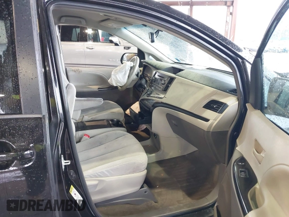 2014 Toyota Sienna LE AAS with VIN 5TDKK3DC7ES426751, listed as a IAAI auction lot 41975870 with 100,000 mi miles and . Bid and sale history available at carsss.com. Image 5.