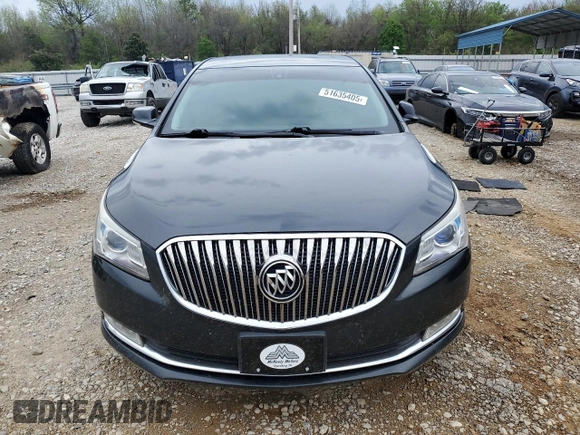 2014 Buick LaCrosse Leather with VIN 1G4GB5G33EF159231, listed as a Copart auction lot 51635405 with 181,379 mi miles and Salvage title. Bid and sale history available at DreamBid. Image 5.