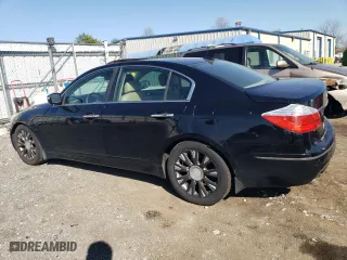 2009 Hyundai Genesis with VIN KMHGC46E29U030361, listed as a Copart auction lot 51669725 with 276,498 mi miles and Salvage Title. Bid and sale history available at carsss.com. Image 2.