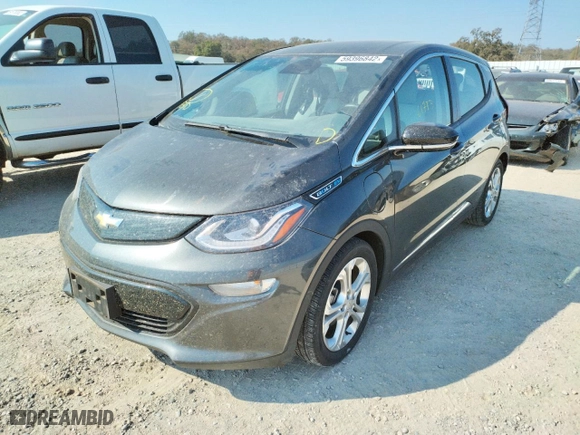 2019 Chevrolet Bolt EV LT with VIN 1G1FY6S01K4118758, listed as a Copart auction lot 59396842 with 61,773 mi miles. Bid and sale history available at carsss.com. Image 2.