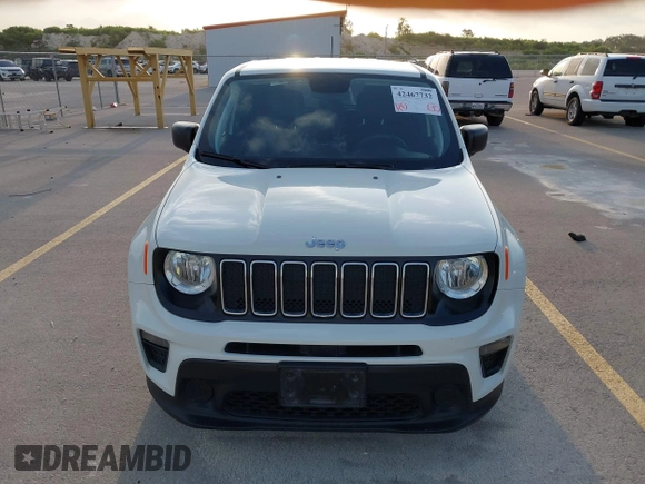 2020 Jeep Renegade Sport with VIN ZACNJAAB2LPL01275, listed as a IAAI auction lot 42467732 with 104,803 mi miles and . Bid and sale history available at DreamBid. Image 12.