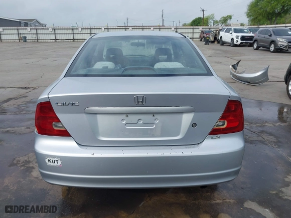 2001 Honda Civic LX with VIN 1HGEM22511L104898, listed as a IAAI auction lot 41855518 with 255,538 mi miles. Bid and sale history available at carsss.com. Image 17.