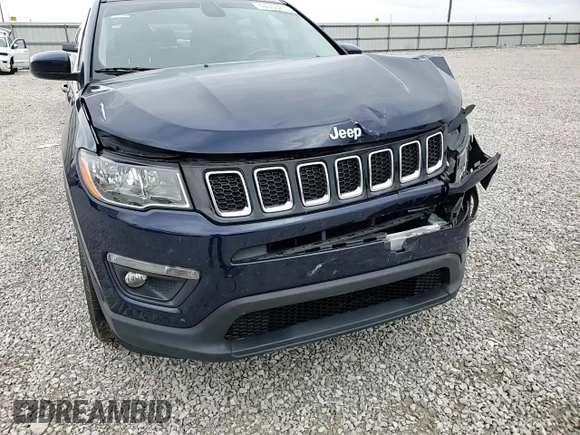 2018 Jeep Compass Latitude z VIN 3C4NJCBB1JT240505, wystawiony jako Copart lot #44365215 z przebiegiem 102 798 mil mil oraz Szkoda całkowita • Salvage title. Historia ofert i sprzedaży dostępna na DreamBid. Obrazek 12.