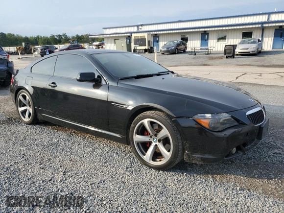 2007 BMW 6 Series 650i z VIN WBAEH13577CR52351, wystawiony jako Copart lot #72886154 z przebiegiem 77 410 mil mil oraz Szkoda całkowita • Salvage title. Historia ofert i sprzedaży dostępna na DreamBid. Obrazek 4.