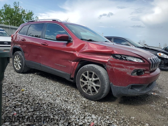 2014 Jeep Cherokee Latitude z VIN 1C4PJLCS3EW168536, wystawiony jako Copart lot #54661085 z przebiegiem 97 094 mil mil oraz Szkoda całkowita • Salvage title. Historia ofert i sprzedaży dostępna na DreamBid. Obrazek 4.