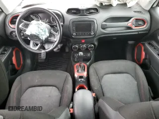 2016 Jeep Renegade Trailhawk with VIN ZACCJBCT9GPE01207, listed as a Copart auction lot 87396064 with 117,609 mi miles and Salvage Title. Bid and sale history available at carsss.com. Image 8.