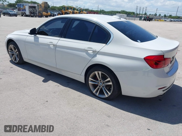 2018 BMW 3 Series 330i with VIN WBA8B9G52JNU57283, listed as a IAAI auction lot 42042507 with 51,740 mi miles and . Bid and sale history available at DreamBid. Image 3.