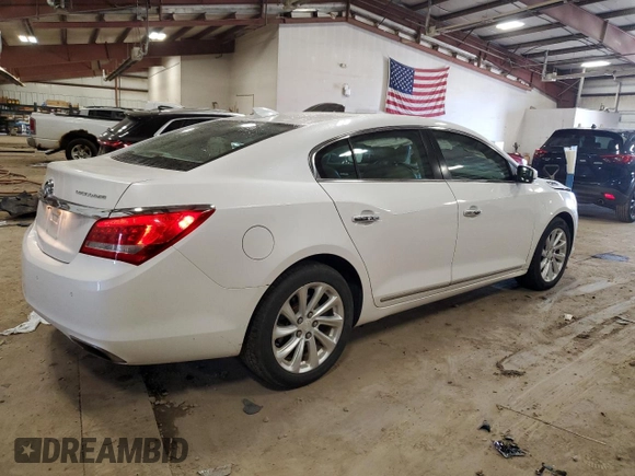 2015 Buick LaCrosse Leather with VIN 1G4GB5G33FF138512, listed as a Copart auction lot 53434355 with 130,778 mi miles and Clean Title. Bid and sale history available at carsss.com. Image 3.