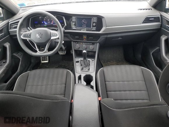 2023 Volkswagen Jetta Sport with VIN 3VWBM7BU8PM047576, listed as a Copart auction lot 57464945 with 38,214 mi miles and Salvage title. Bid and sale history available at DreamBid. Image 8.