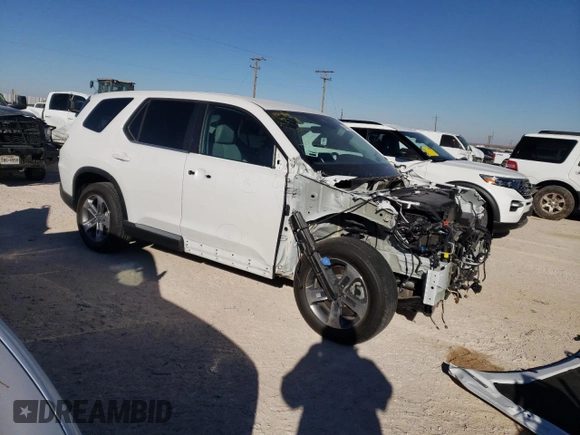 2024 Honda Pilot EX-L 8 Passenger with VIN 5FNYG1H4XRB048230, listed as a Copart auction lot 88768465 with 0 mi miles and Salvage Title. Bid and sale history available at carsss.com. Image 4.