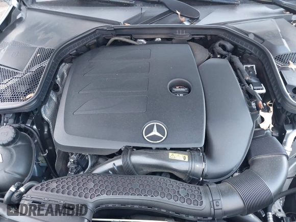 2019 Mercedes-Benz C 300 with VIN WDDWF8DB1KR504239, listed as a IAAI auction lot 41328372 with 22,924 mi miles and . Bid and sale history available at DreamBid. Image 10.