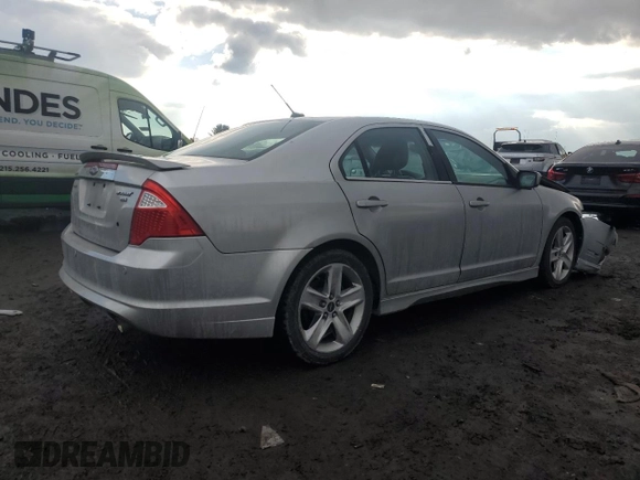 2010 Ford Fusion SPORT with VIN 3FAHP0DC4AR386688, listed as a Copart auction lot 89202005 with 110,052 mi miles and Salvage Title. Bid and sale history available at carsss.com. Image 3.