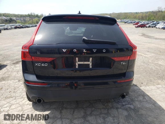 2018 Volvo XC60 Momentum with VIN LYVA22RKXJB074139, listed as a Copart auction lot 49112525 with 70,040 mi miles and Salvage title. Bid and sale history available at DreamBid. Image 6.
