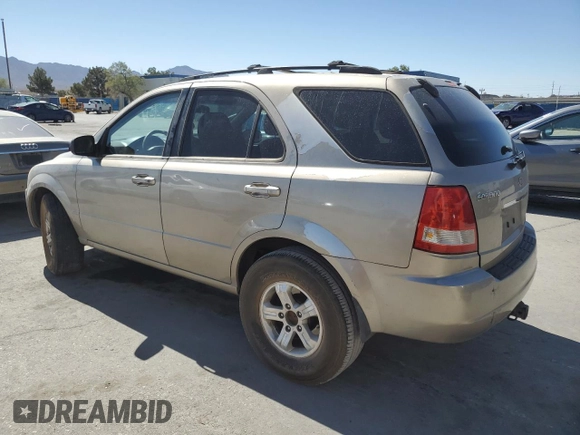 2005 Kia Sorento LX with VIN KNDJD733455421088, listed as a Copart auction lot 55536135 with 278,807 mi miles and Clean Title. Bid and sale history available at carsss.com. Image 2.