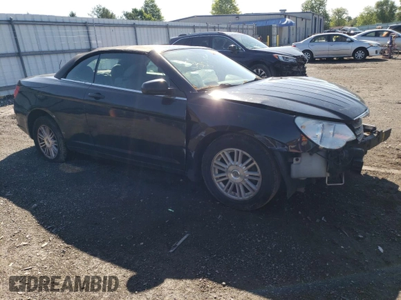 2008 Chrysler Sebring LX with VIN 1C3LC45K58N105657, listed as a Copart auction lot 54226424 with 239,087 mi miles and Salvage Title. Bid and sale history available at carsss.com. Image 4.