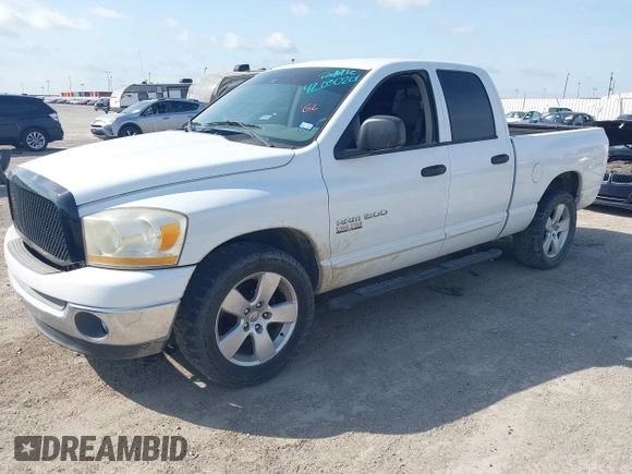 2006 Dodge 1500 SLT z VIN 1D7HA18N16S616993, wystawiony jako IAAI lot #42030201 z przebiegiem 153 562 mil mil oraz . Historia ofert i sprzedaży dostępna na DreamBid. Obrazek 2.
