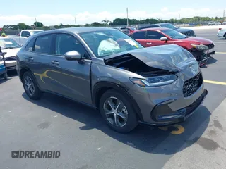 2025 Honda HR-V EX-L with VIN 3CZRZ1H79SM742508, listed as a IAAI auction lot 42326343 with 5,259 mi miles and . Bid and sale history available at DreamBid. Image 1.
