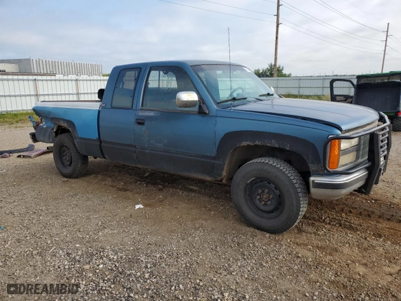 1991 GMC Sierra 1500 Classic SLT with VIN 2GTEK19Z4M1542137, listed as a Copart auction lot 68024074 with 347,281 mi miles and Salvage Title. Bid and sale history available at carsss.com. Image 4.