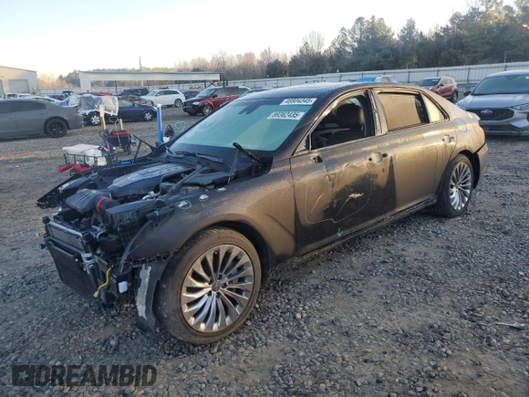 2018 Genesis G90 Ultimate with VIN KMHG54JHXJU041172, listed as a Copart auction lot 46804345 with 39,727 mi miles and Salvage Title. Bid and sale history available at DreamBid. Image 1.