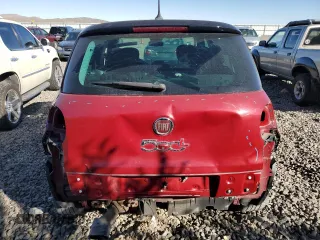 2016 FIAT 500L Trekking with VIN ZFBCFADH2GZ037674, listed as a Copart auction lot 47081605 with 58,467 mi miles and Salvage Title. Bid and sale history available at carsss.com. Image 6.