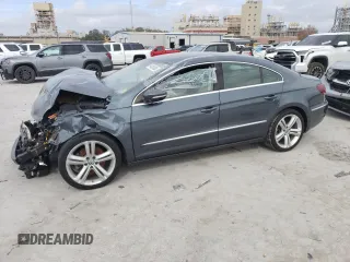 2013 Volkswagen CC Sport with VIN WVWBN7AN5DE513623, listed as a Copart auction lot 44051305 with 0 mi miles and Salvage Title. Bid and sale history available at carsss.com. Image 1.