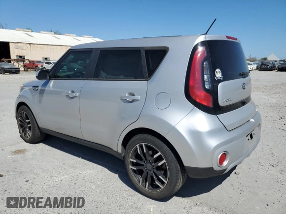 2018 Kia Soul + with VIN KNDJP3A52J7504697, listed as a Copart auction lot 48595585 with 52,248 mi miles and Salvage Title. Bid and sale history available at carsss.com. Image 2.