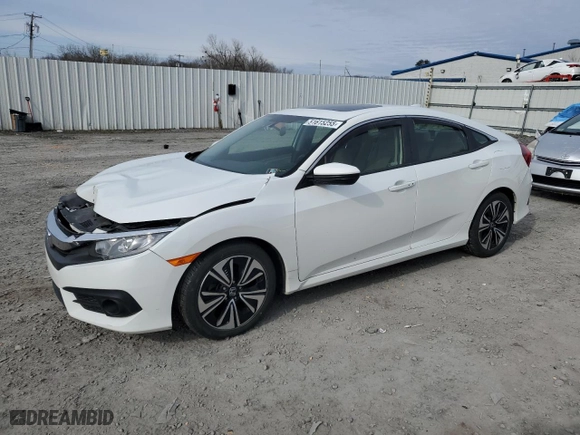 2018 Honda Civic Sedan EX-T with VIN JHMFC1F36JX024836, listed as a Copart auction lot 51615255 with 97,058 mi miles and Salvage Title. Bid and sale history available at carsss.com. Image 1.