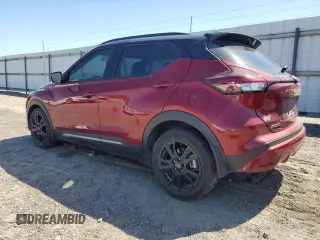 2023 Nissan Kicks SR with VIN 3N1CP5DV2PL494843, listed as a Copart auction lot 51781015 with 18,346 mi miles and Salvage Title. Bid and sale history available at carsss.com. Image 2.
