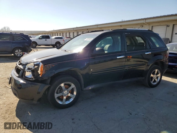 2007 Chevrolet Equinox LS with VIN 2CNDL13F176019989, listed as a Copart auction lot 48655965 with 196,763 mi miles and Salvage Title. Bid and sale history available at carsss.com. Image 1.