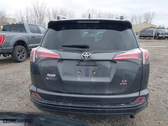 2016 Toyota RAV4 LE with VIN JTMBFREVXGJ091427, listed as a IAAI auction lot 42010142 with 165,548 mi miles. Bid and sale history available at carsss.com. Image 16.