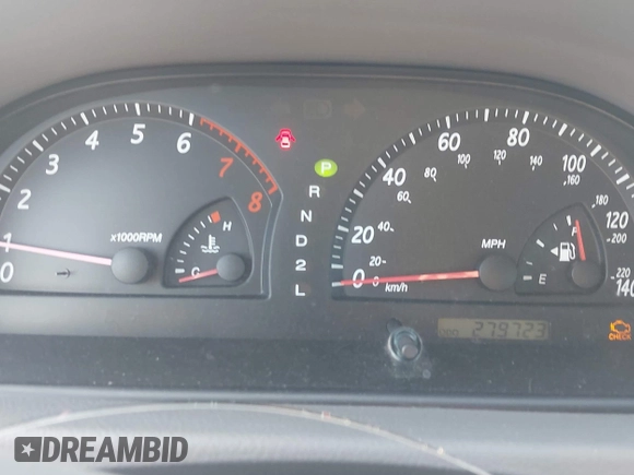 2003 Toyota Camry LE with VIN 4T1BE32K33U249945, listed as a IAAI auction lot 41907000 with 279,723 mi miles and . Bid and sale history available at DreamBid. Image 7.