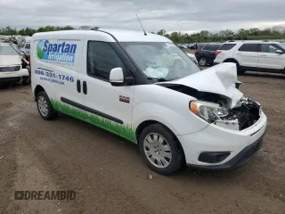 2016 Ram ProMaster City Cargo Tradesman SLT with VIN ZFBERFBT0G6B14602, listed as a Copart auction lot 57635205 with 208,359 mi miles and Clean title. Bid and sale history available at DreamBid. Image 4.