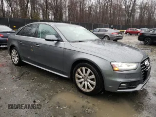 2015 Audi A4 Premium with VIN WAUBFAFL9FN003793, listed as a Copart auction lot 47063275 with 126,123 mi miles and Salvage Title. Bid and sale history available at carsss.com. Image 4.