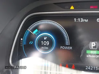 2022 Nissan LEAF SV with VIN 1N4AZ1CV8NC563090, listed as a IAAI auction lot 42086289 with 24,215 mi miles and . Bid and sale history available at DreamBid. Image 18.