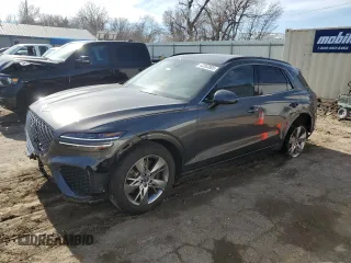 2024 Genesis GV70 3.5T Sport with VIN 5NMMCDTC7RH010785, listed as a Copart auction lot 43263905 with 5,098 mi miles and Salvage Title. Bid and sale history available at carsss.com. Image 1.