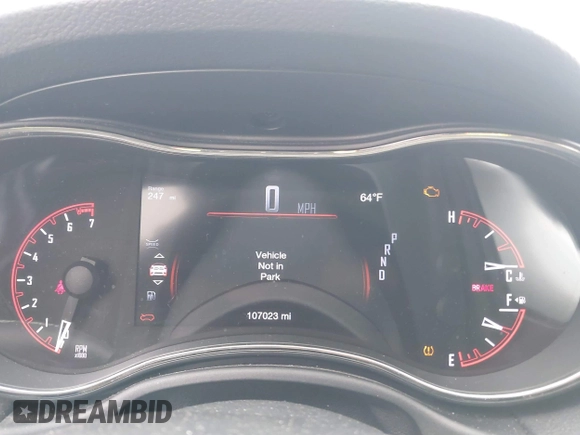 2018 Dodge Durango GT z VIN 1C4RDJDG3JC101378, wystawiony jako IAAI lot #42079593 z przebiegiem 107 023 mil mil oraz . Historia ofert i sprzedaży dostępna na DreamBid. Obrazek 7.
