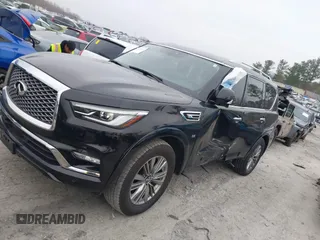 2020 Infiniti QX80 Luxe z VIN JN8AZ2NF7L9704896, wystawiony jako IAAI lot #41786314 z przebiegiem 75 305 mil mil oraz . Historia ofert i sprzedaży dostępna na DreamBid. Obrazek 14.