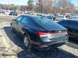 2023 Hyundai Elantra SE with VIN KMHLL4AG1PU576184, listed as a IAAI auction lot 41099901 with 41,471 mi miles. Bid and sale history available at carsss.com. Image 3.
