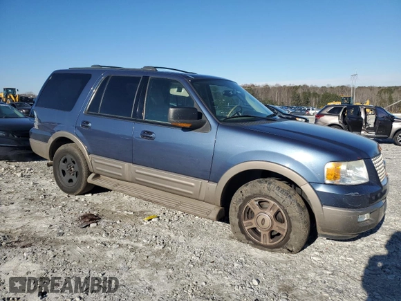 2003 Ford Expedition Eddie Bauer with VIN 1FMEU17W63LC31493, listed as a Copart auction lot 87540425 with 183,851 mi miles and Salvage Title. Bid and sale history available at carsss.com. Image 4.