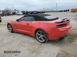 2017 Chevrolet Camaro 1LT with VIN 1G1FB3DSXH0169464, listed as a Copart auction lot 88295695 with 77,002 mi miles and Salvage Title. Bid and sale history available at carsss.com. Image 2.