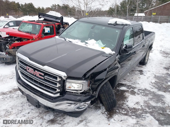 2017 GMC Sierra 1500 SLE with VIN 3GTU2MEC1HG388384, listed as a IAAI auction lot 41553422 with 68,771 mi miles. Bid and sale history available at carsss.com. Image 17.