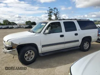 2002 Chevrolet Suburban LS z VIN 3GNEC16T42G305141, wystawiony jako Copart lot #56426805 z przebiegiem 203 831 mil mil oraz Szkoda całkowita • Salvage title. Historia ofert i sprzedaży dostępna na DreamBid. Obrazek 1.