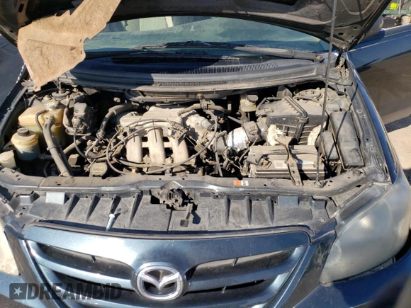 2004 Mazda MPV LX with VIN JM3LW28A740524165, listed as a Copart auction lot 50571435 with 201,189 mi miles and Salvage Title. Bid and sale history available at carsss.com. Image 13.