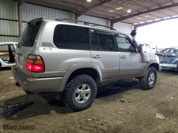 1999 Toyota Land Cruiser with VIN JT3HT05J2X0049288, listed as a Copart auction lot 42304455 with 255,285 mi miles and Salvage Title. Bid and sale history available at carsss.com. Image 3.