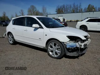 2008 Mazda 3 S GT with VIN JM1BK344781820535, listed as a Copart auction lot 51991305 with 146,153 mi miles and Salvage Title. Bid and sale history available at DreamBid. Image 4.