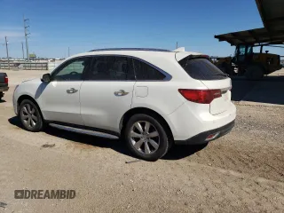 2014 Acura MDX Advance with VIN 5FRYD4H85EB032135, listed as a Copart auction lot 49304545 with 170,139 mi miles and Salvage Title. Bid and sale history available at DreamBid. Image 2.