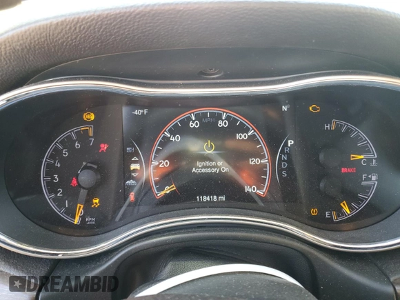 2015 Jeep Grand Cherokee Limited with VIN 1C4RJFBG7FC611779, listed as a Copart auction lot 51211685 with 118,418 mi miles and Salvage Title. Bid and sale history available at carsss.com. Image 9.