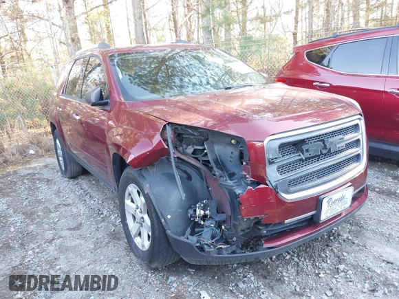 2015 GMC Acadia SLE with VIN 1GKKRNEDXFJ263742, listed as a IAAI auction lot 41513912 with 168,560 mi miles and . Bid and sale history available at DreamBid. Image 6.