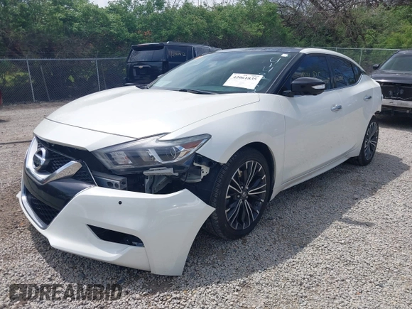 2016 Nissan Maxima 3.5 SV with VIN 1N4AA6APXGC414322, listed as a IAAI auction lot 42061835 with 129,356 mi miles. Bid and sale history available at carsss.com. Image 21.