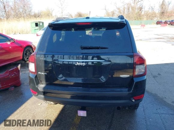 2016 Jeep Compass High Altitude Edition with VIN 1C4NJDEB9GD757325, listed as a IAAI auction lot 41854862 with 165,619 mi miles. Bid and sale history available at carsss.com. Image 16.